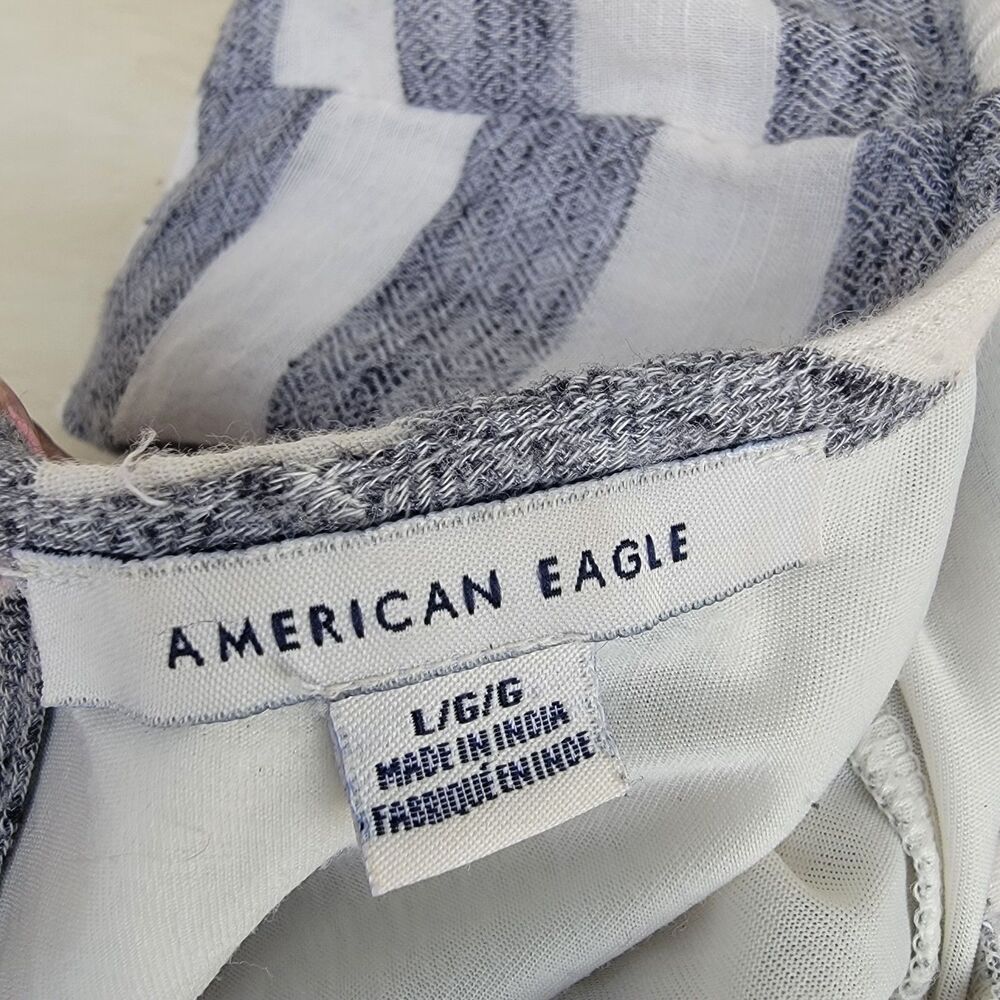 American Eagle striped romper - Picture 4 of 5